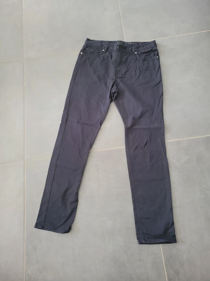 Pantalon noir homme slim fit hm - photo numéro 1