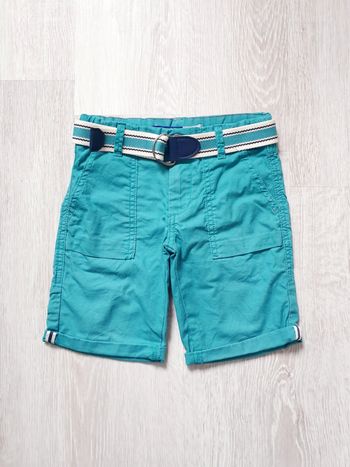 Bermuda bleu canard - Okaïdi