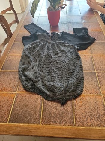 Blouse tunique manches longues