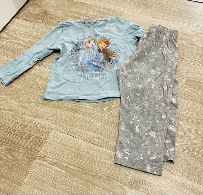 Pyjama 2 pièces la reine des neiges 2 ans