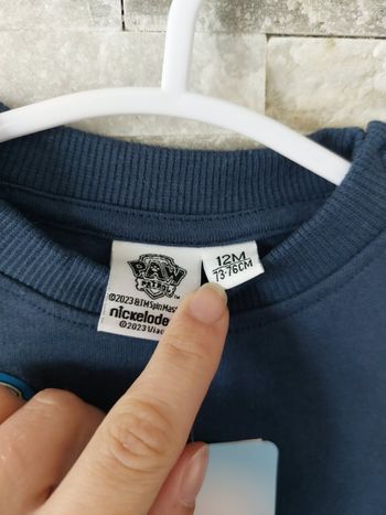 Pull pat patrouille 12mois 