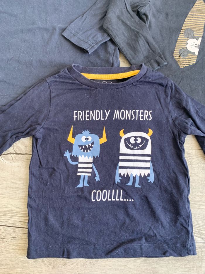 Lot de 3 t-shirt manches longues 2 ans - photo numéro 4