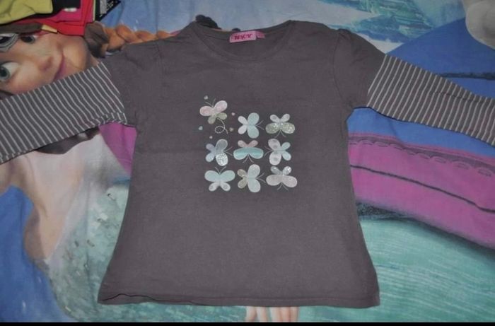 T shirt ml 6 ans fille