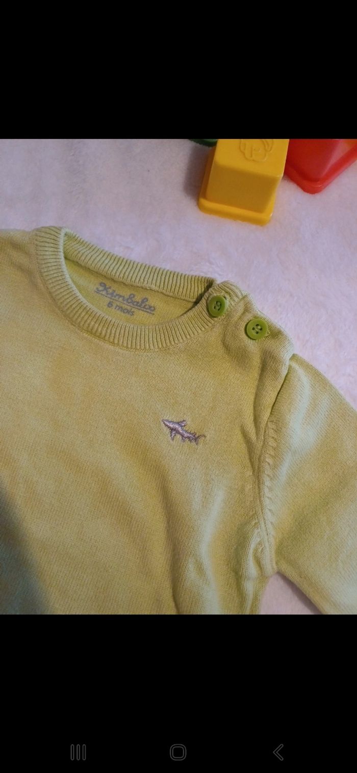 Pull bébé taille 6 mois - photo numéro 2