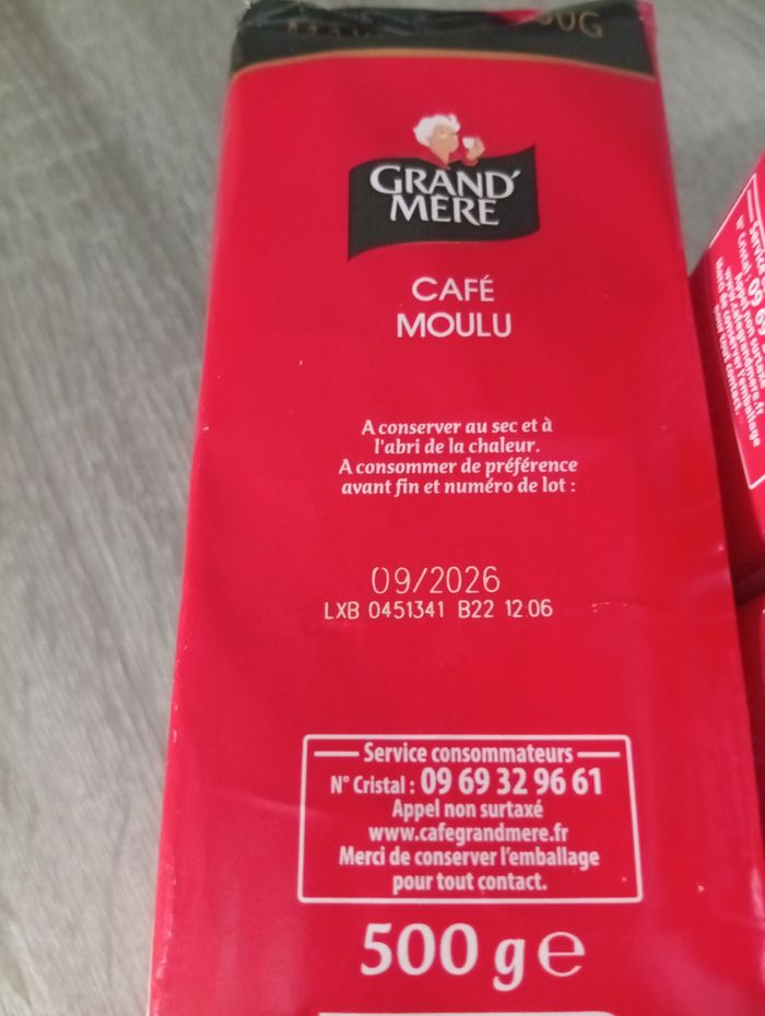 Lot café moulu Grand Mère - photo numéro 3