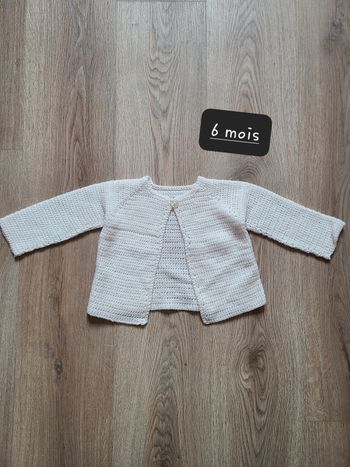 Veste gilet boléro 6 mois