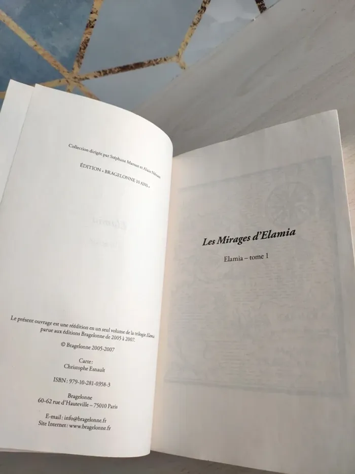 Livre grand format Elamia intégrale Wietzel fantasy - photo numéro 7