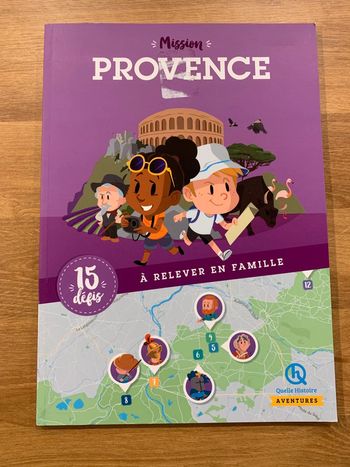 Livre d’activités mission Provence