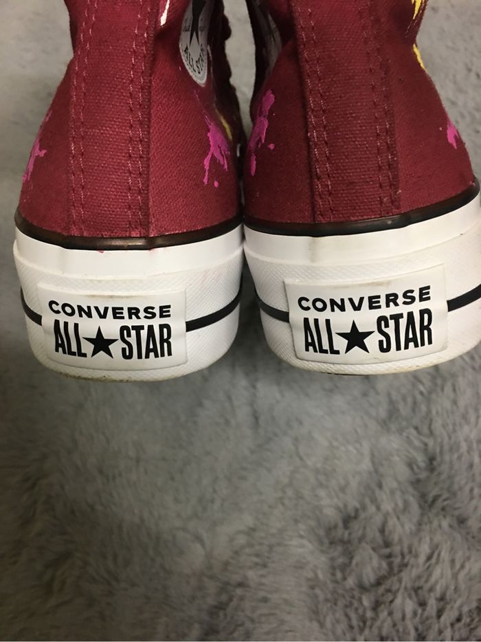 Converse haute plate-forme - photo numéro 5