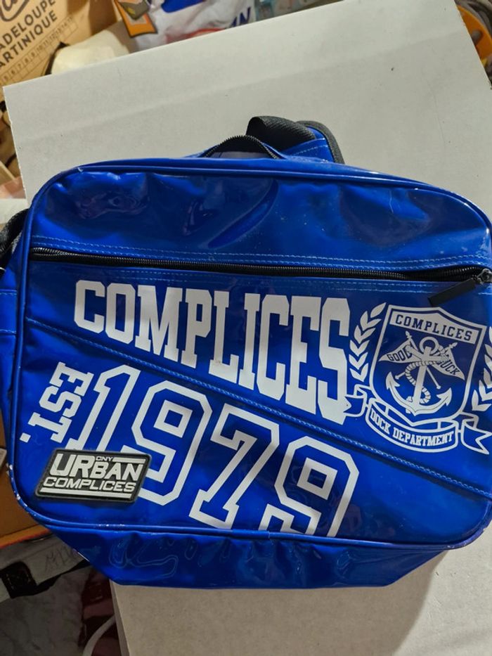 Sac Bandoulière complice bleu