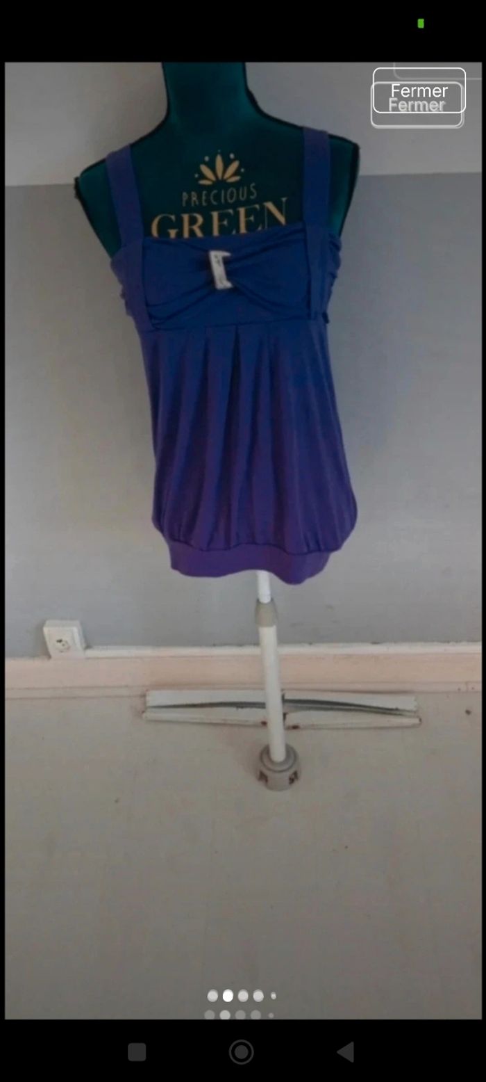 Haut Taille M en très bon état marque Moi Boutique - photo numéro 2