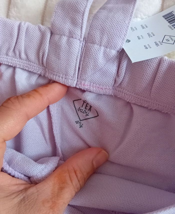 Salopette en cotton neuf 4ans 🩷🌸 - photo numéro 4