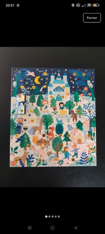 Calendrier de l'avent des contes