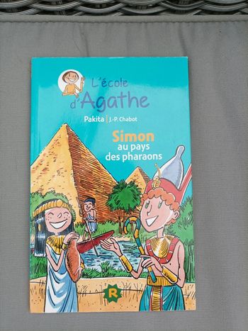 Livre d'aventures pour jeunes lecteurs Egypte