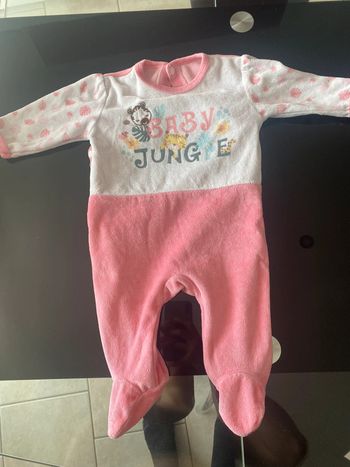 pyjama velours bebe fille