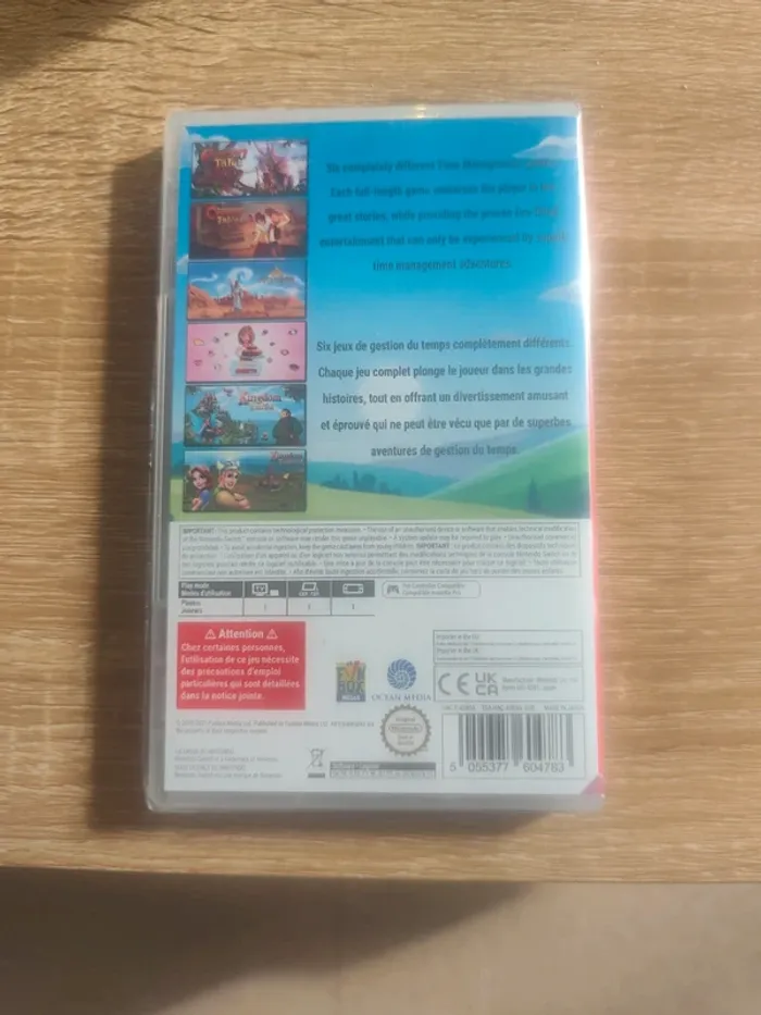 Jeu Switch 6 games on 1 game card - photo numéro 2
