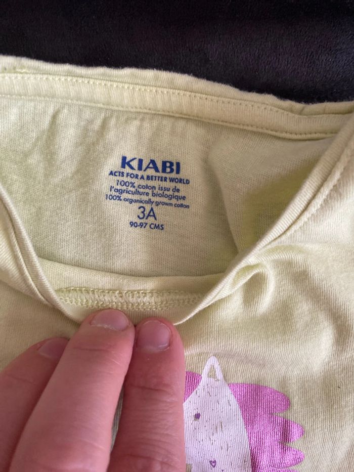 Lot 3 tee shirts fille 3 ans - photo numéro 5