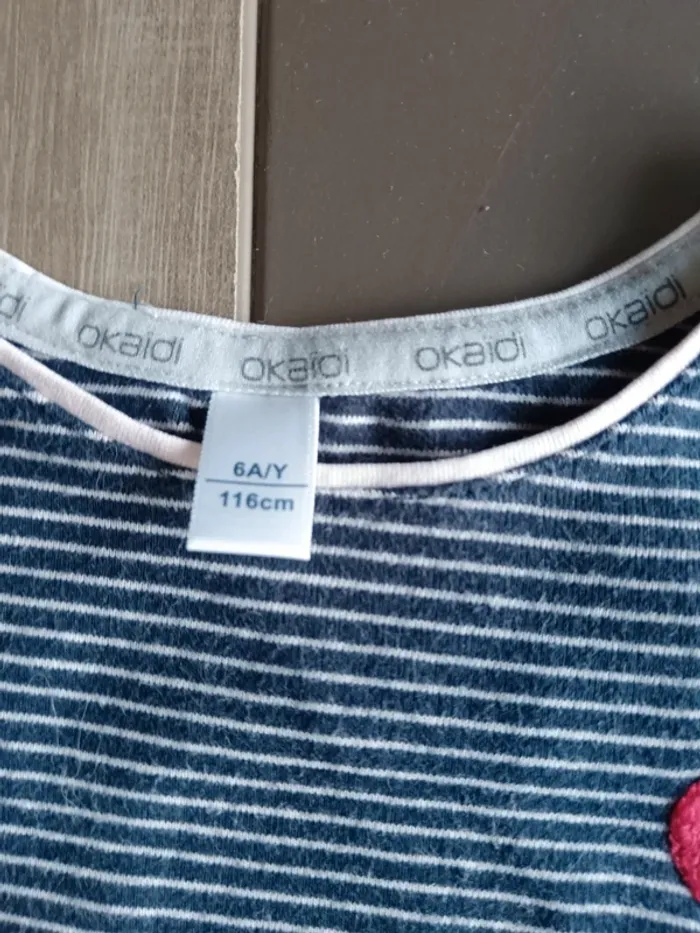 Ensemble 2 pièces pyjama okaïdi 6 ans - photo numéro 2
