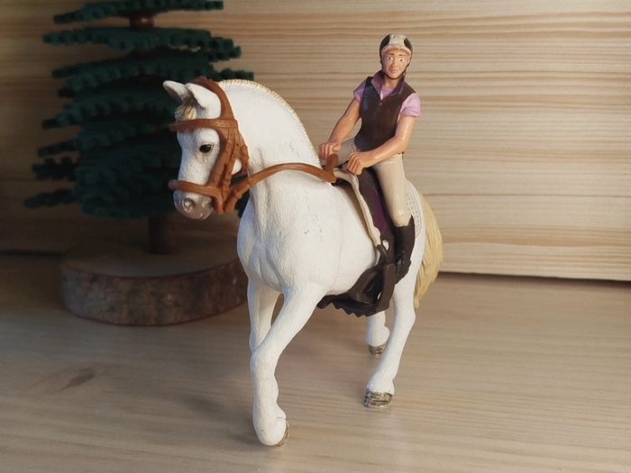 Schleich Cavalière et cheval Figurine Animal équidé - photo numéro 2