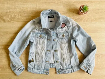 Veste en jean fille 10 ans