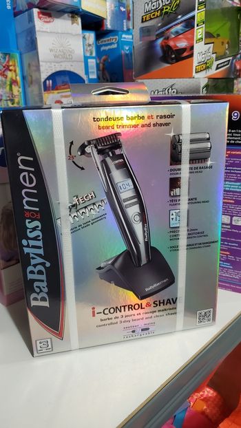 Tondeuse à Barbe Babyliss i-Control & Shave, E877e.