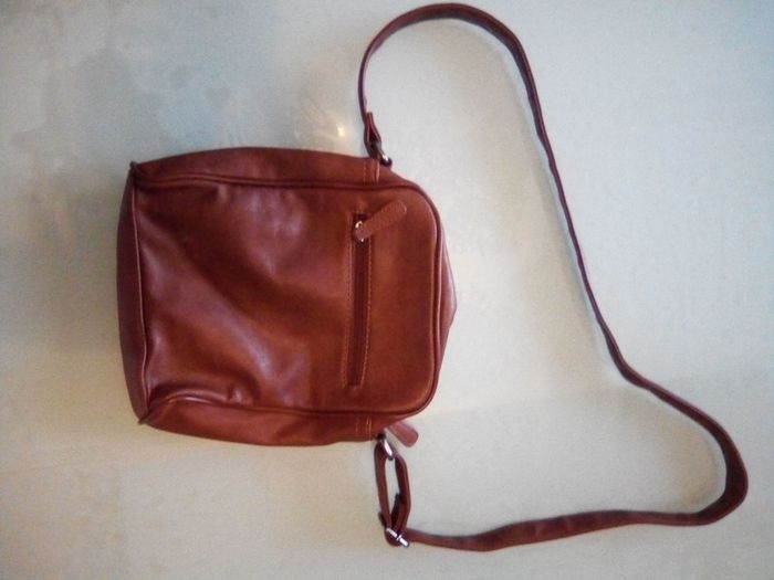 Sac bandoulière marron mixte - photo numéro 2