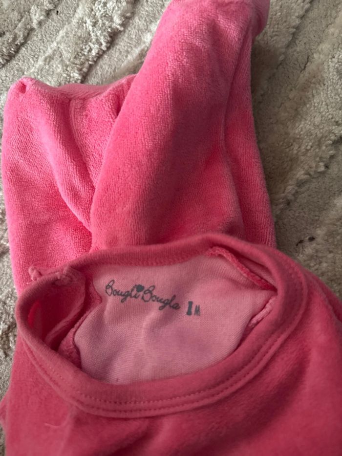 Combinaison rose pour bébé Bougli Bougla - Spéciale hiver - photo numéro 3