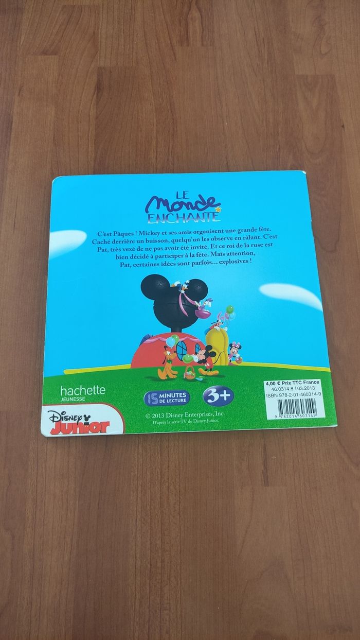 Livre Disney Mickey fête Pâques - photo numéro 2