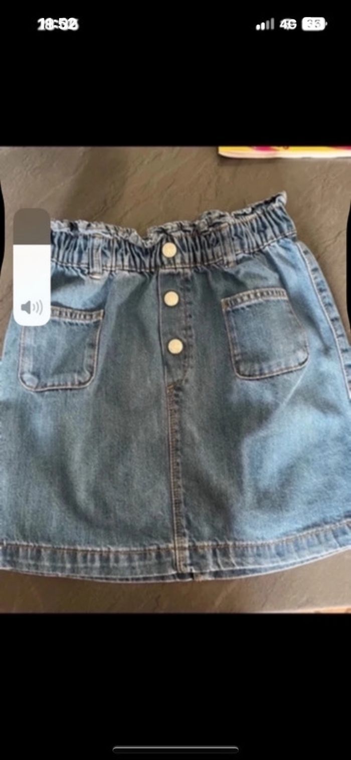 ensemble jupe et blouson jean kiabi - photo numéro 4