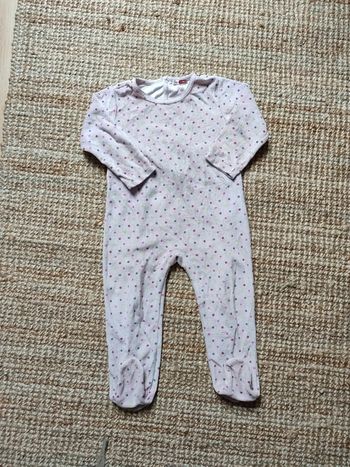 Pyjama velours fille 3 ans