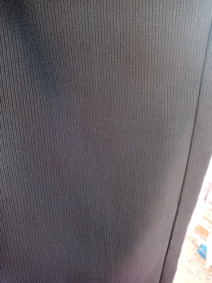 Pantalon de costume gris à rayures homme - photo numéro 4