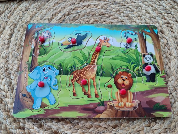 Lot de 3 puzzles en bois - photo numéro 2