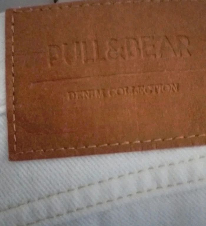 Jean blanc Pull & Bear taille 38 - photo numéro 7