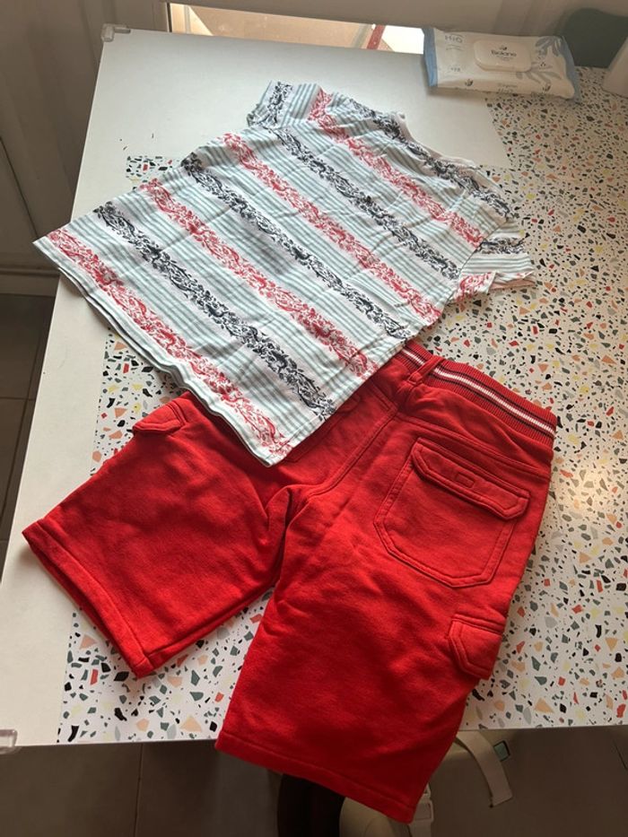 Ensemble short t-shirt sergent major - photo numéro 4