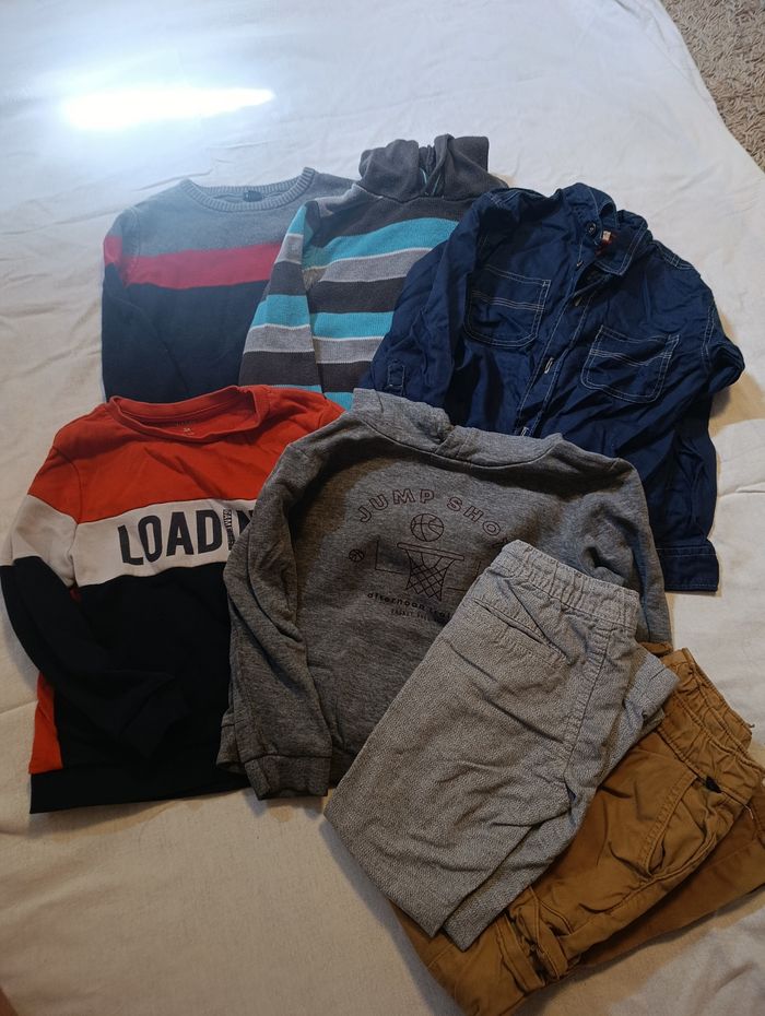 Lot vêtements garçon