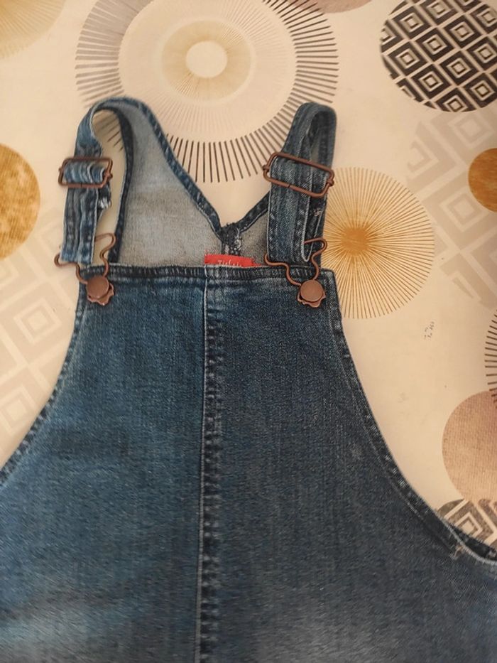 Robe jeans style salopette - photo numéro 2