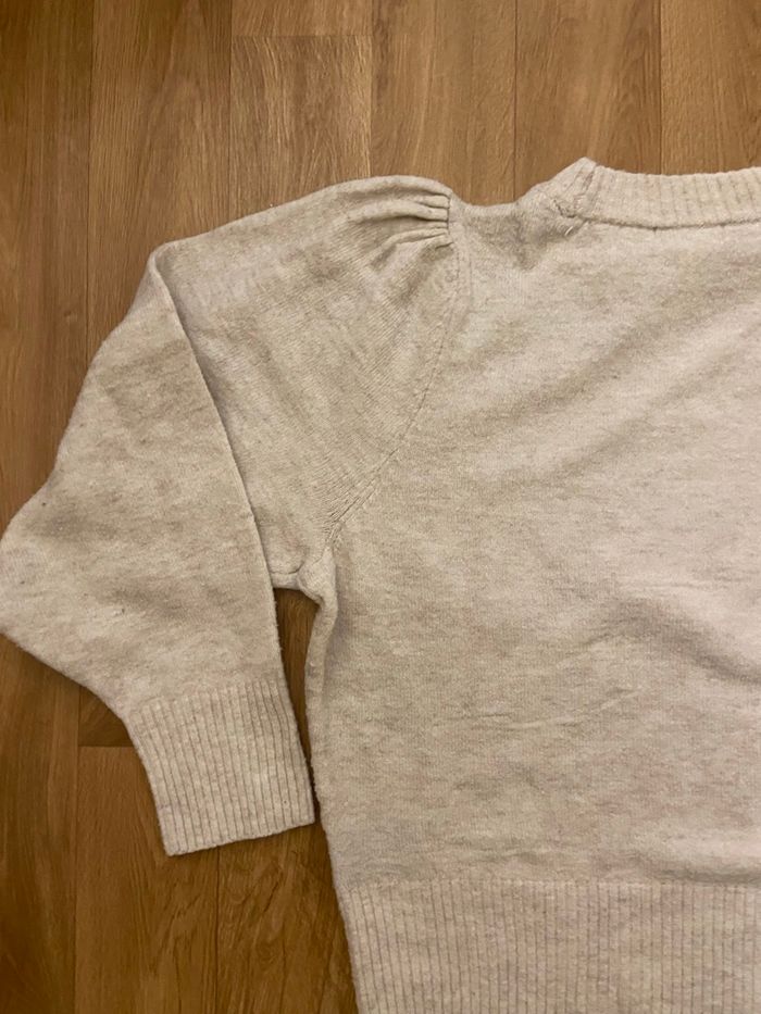 Pull crème femme M - photo numéro 8