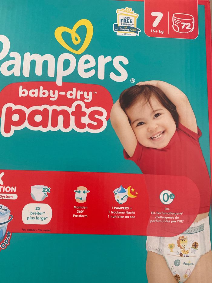 Pampers taille 7 pants - photo numéro 3