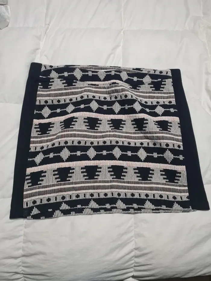 Jupe à motif graphique Zizzi