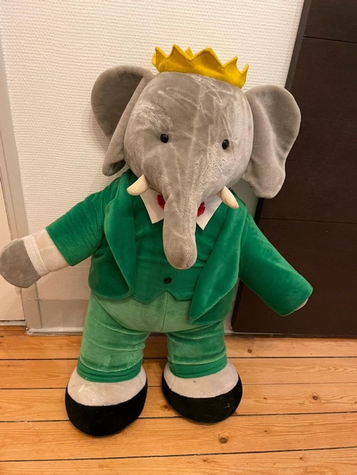 Peluche babar - photo numéro 2