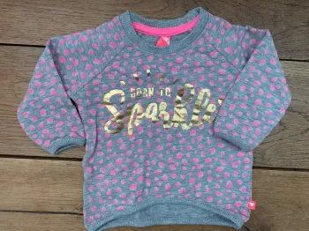 Sweat fille gris