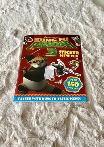Livre Kung fu panda 3 stickers et scènes a créer (0623)