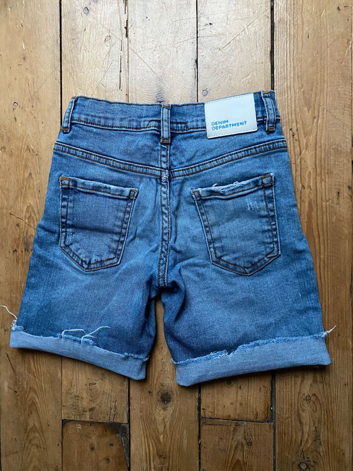 Short bermuda en jeans stretch 7 ans Zara - photo numéro 2