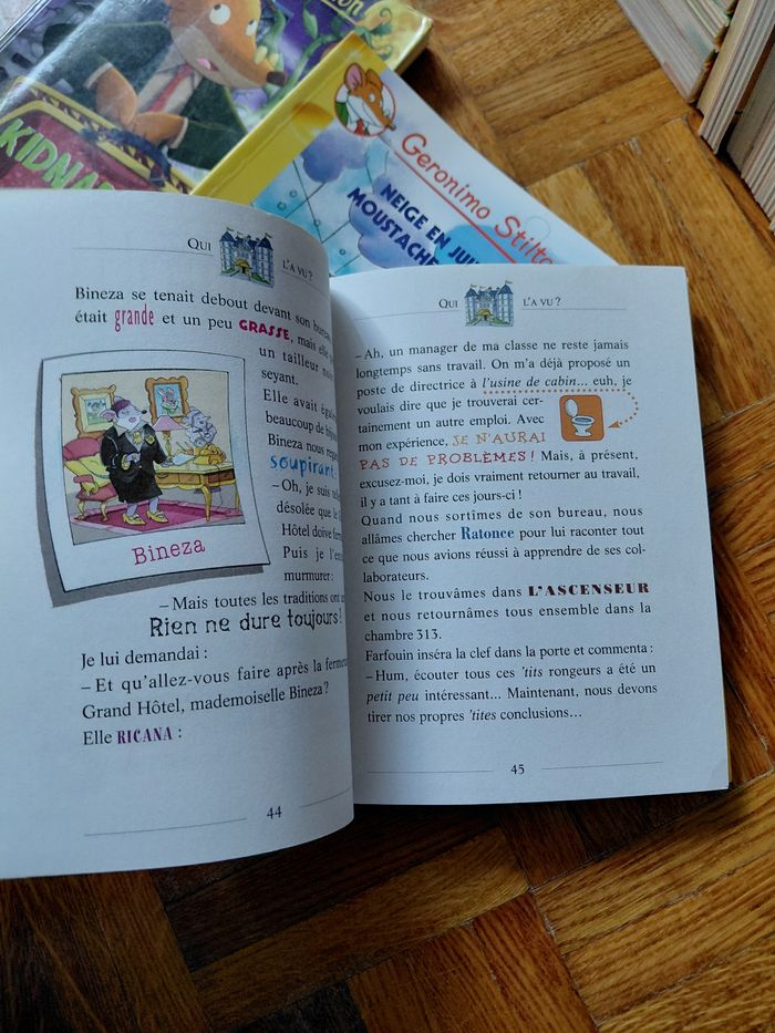 Lot de 3 livres geronimo stilton 49 51 55 - photo numéro 3