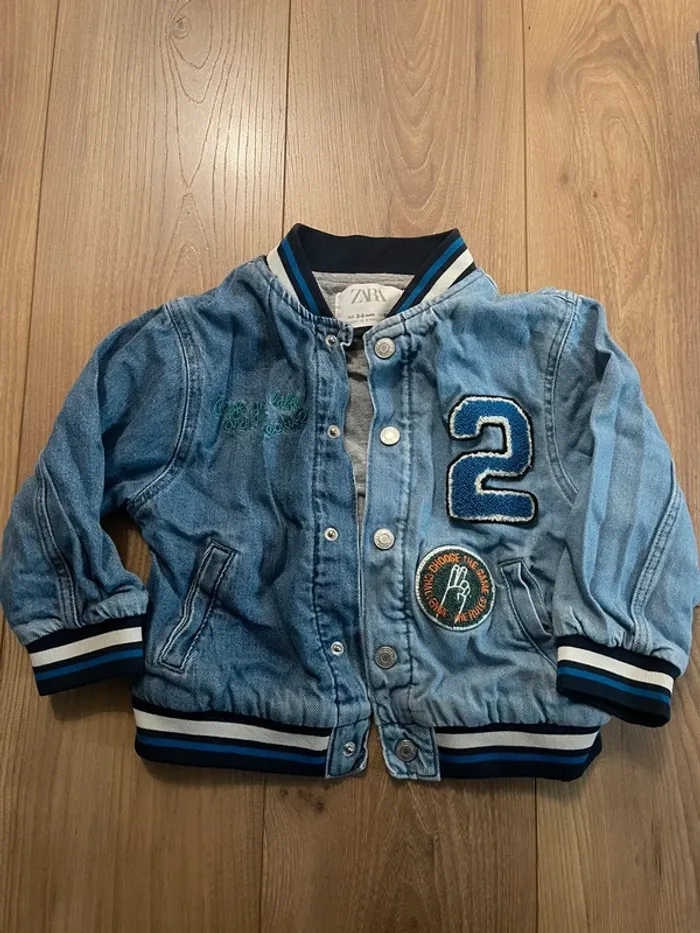 Veste en jean Zara