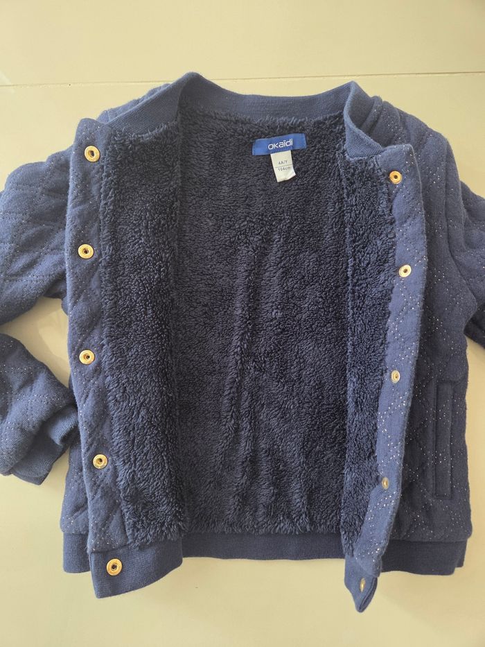 Veste chaude okaidi 4ans fille - photo numéro 6