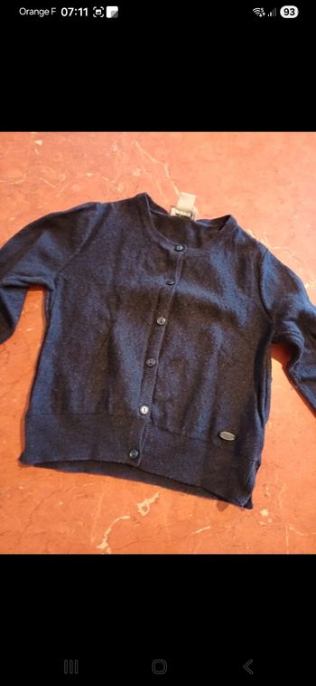 Gilet fille taille 4 ans