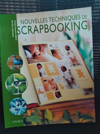 Livre nouvelles techniques de scrapbooking