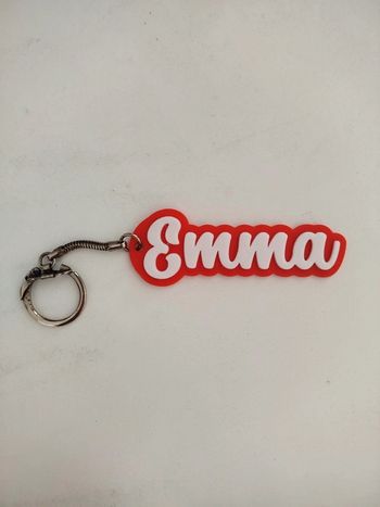 Porte clé prénom Emma