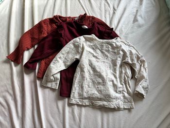 Lot de 3 tee shirt 12 mois 